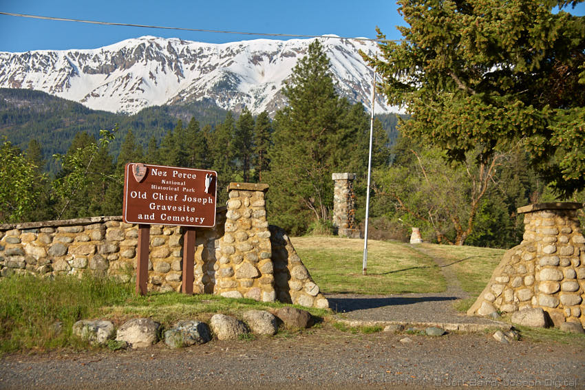 Old Chief Joseph Gravesite Monument