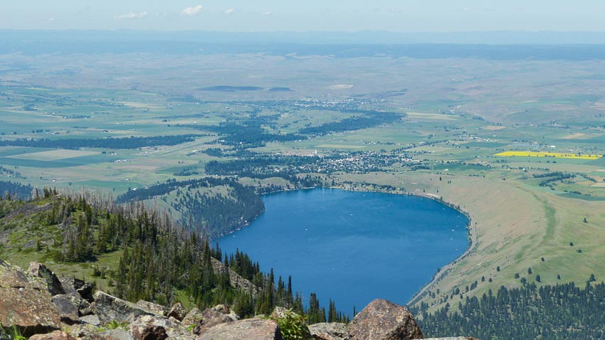 mcully trailhead mt howard view